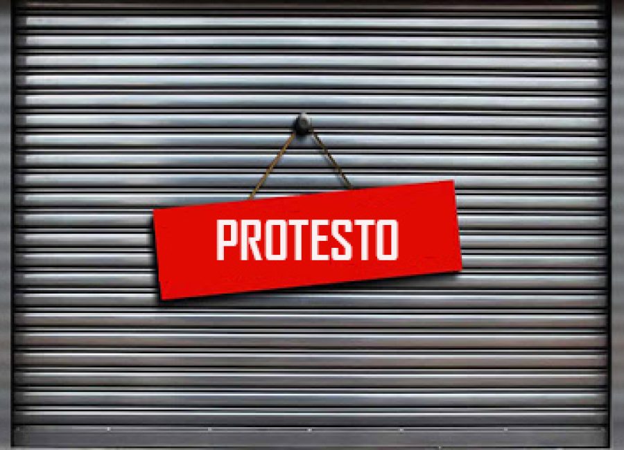 bar protesto